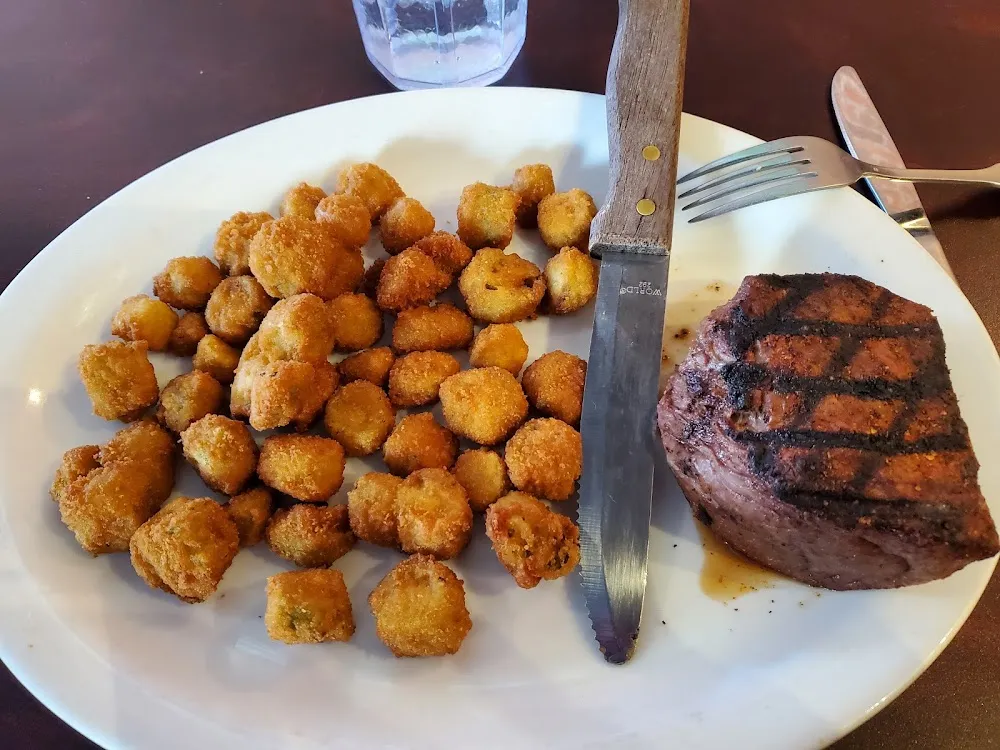 Top Sirloin and Okra